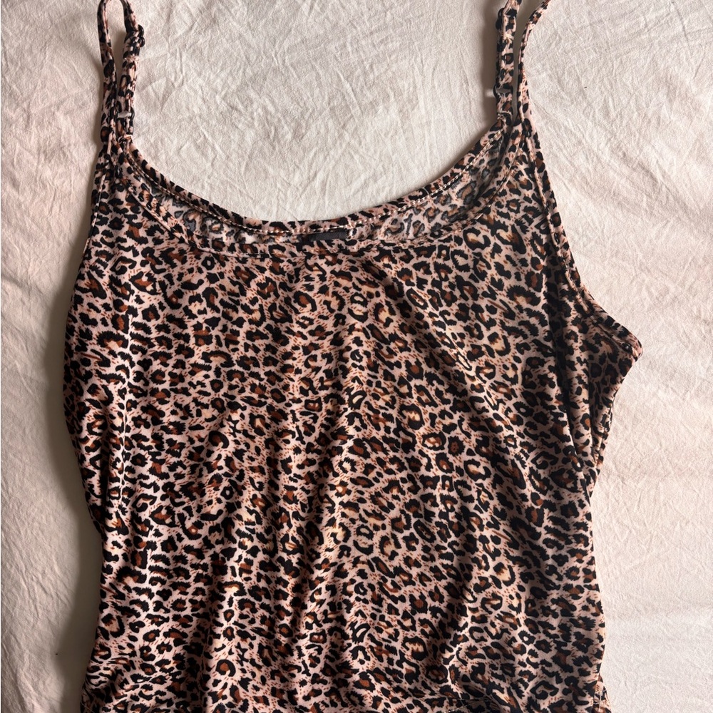 Leopard Print Women's Top
